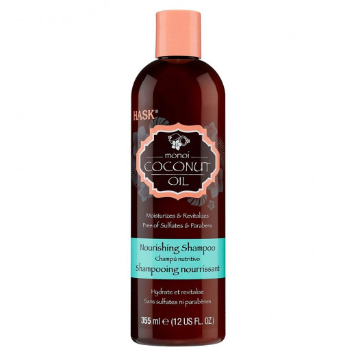 Hask Coconut Oil Nourishing Shampoo, 355 ml