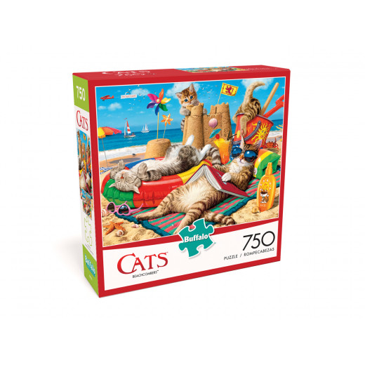 Buffalo Games Cats Beachcombers, 750 Pieces