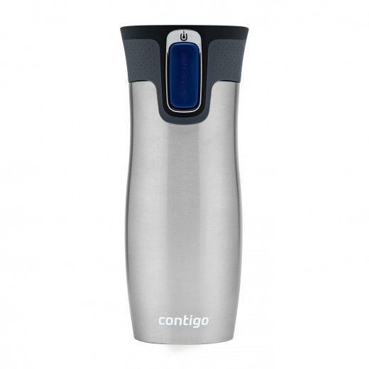 Contigo Autoseal West Loop Vacuum Insulated Stainless Steel Travel Mug 470 Ml, Stainless Steel