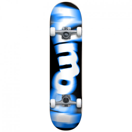 Almost Spin Blur First Push Complete Skateboard, Blue, Size 7.625