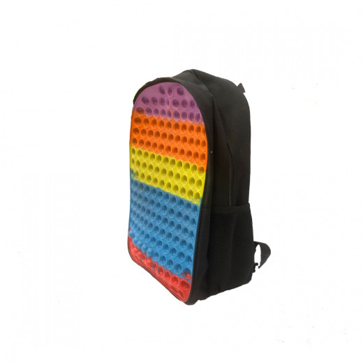 Push Fidget Toy Print Backpack