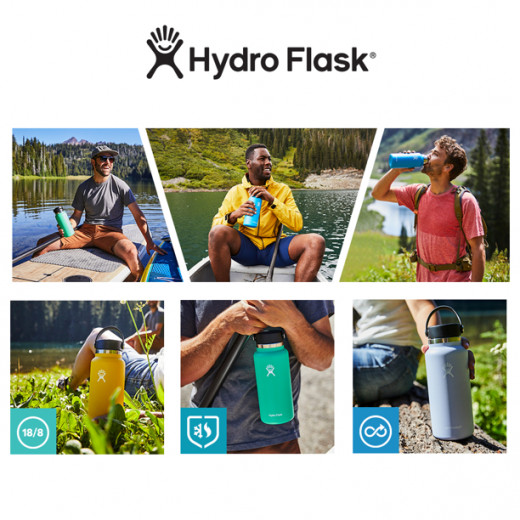 Hydro Flask Wide Flex Cap, 946ml, White