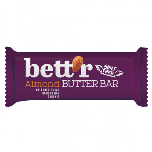 Dragon Superfoods Org GF Bettr Almond Butter Bar 30g