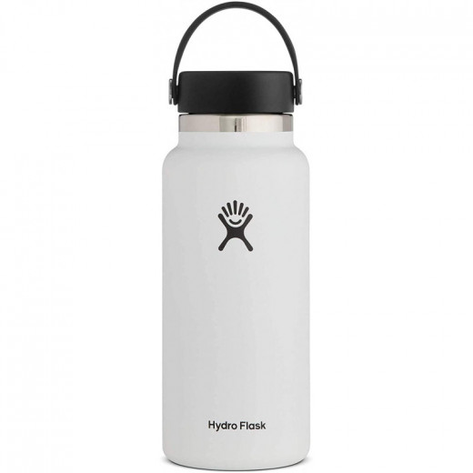 Hydro Flask Wide Flex Cap, 946ml, White