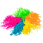 Rubber Stretchy Noodle Fidgets Toy, Assorted Color, One Piece