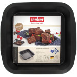 Zenker "Black Metallic" Brownie Baking Tin, Black, 27X26X5 Cm