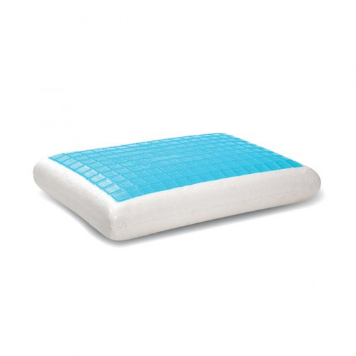 Nova Home Memory Gel Pillow, White Color