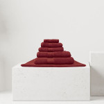 Nova home pretty collection towel, cotton, burgundy color, 40*60 cm