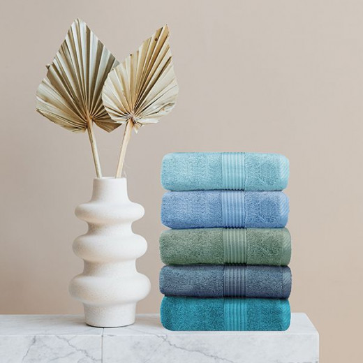 Nova home pretty collection towel, cotton, mint color, 40*60 cm