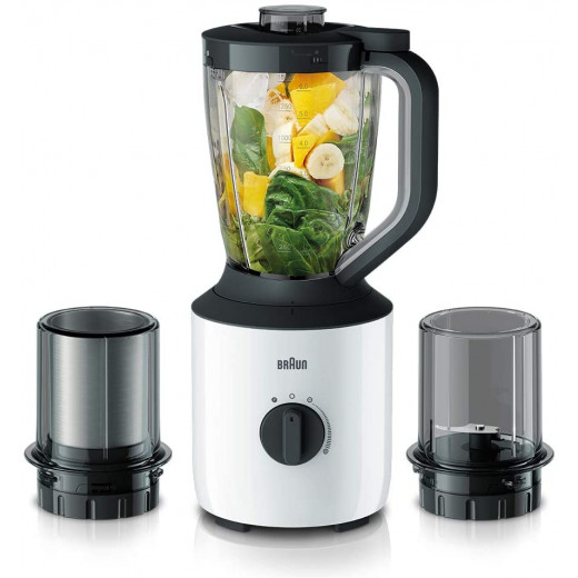 Braun JB 3123 Power Blend Jug Blender, 1.5L