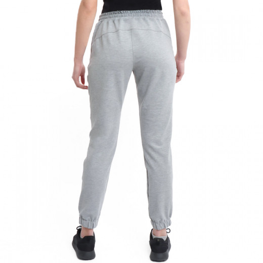 RB Women's Jogger Sweatpants, Medium Size, Light Grey Color