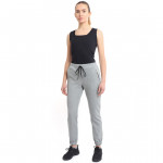 RB Women's Jogger Sweatpants, Medium Size, Light Grey Color