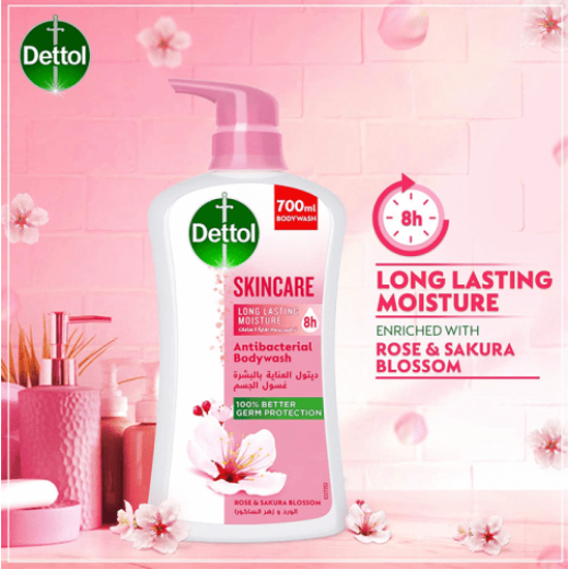 Dettol Antibacterial Shower Gel Skin Care, 700 ml