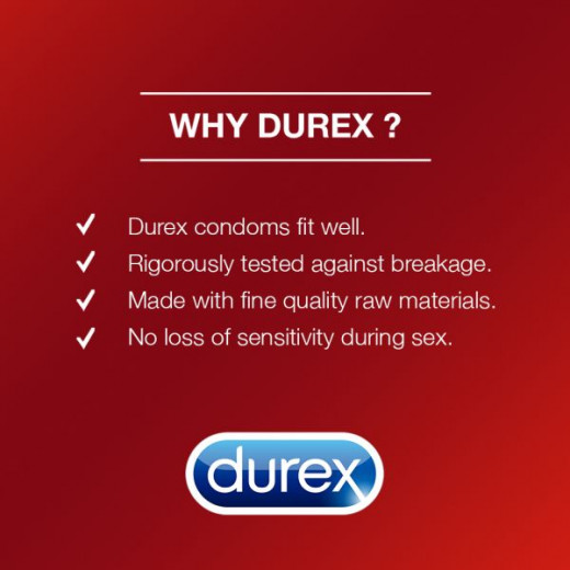 Durex Real Feel Natural Feeling, 10 Condoms