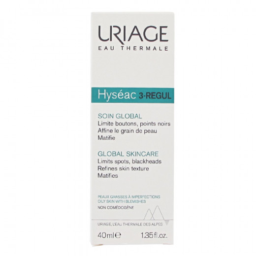 Uriage Hyseac 3 Regul Acne Treatment Face Cream, 40 Ml