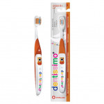 فرشاة أسنان ناعمة للأطفال لتنظيف لطيف ، لعمر +6 سنوات, بالوان متنوعة من دينتيسيمو