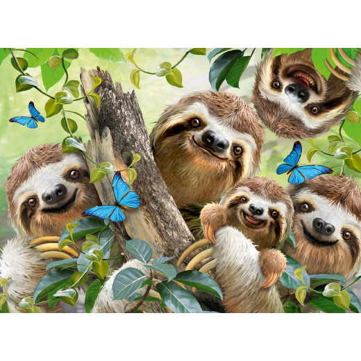 Ravensburger Puzzle Sloth Selfie, 500 Pieces