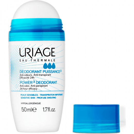 Uriage Power 3 Deodorant Roll-on, 50 Ml