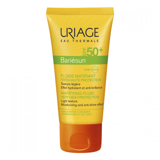 Uriage Bariesun Matifying Fluid Cream, Spf 50+, 50 Ml