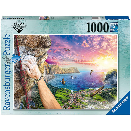 Ravensburger Puzzle Wanderlust Rock Climbing, 1000 Pieces