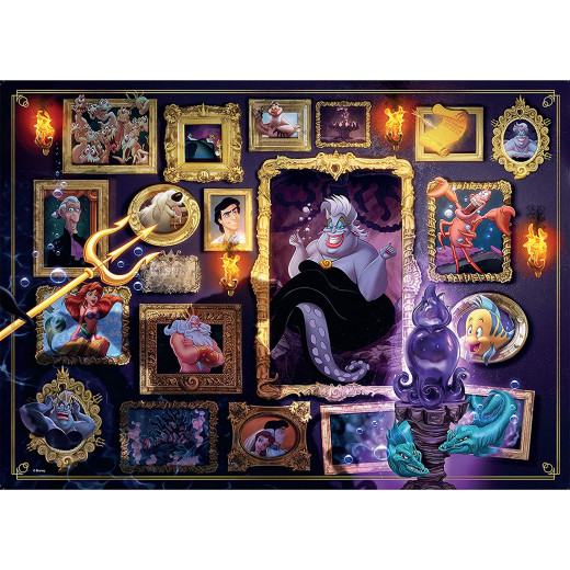 Ravensburger Puzzle Villainous Ursula,1000 Pieces