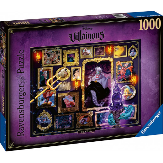 Ravensburger Puzzle Villainous Ursula,1000 Pieces