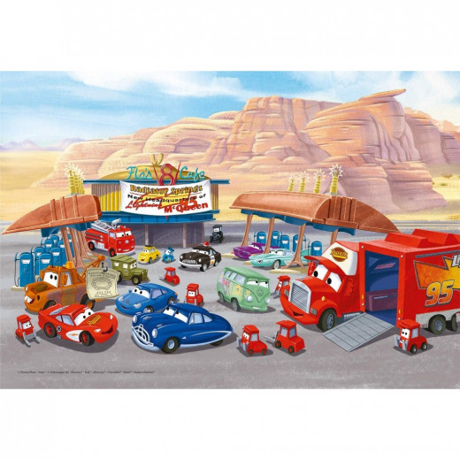 Clementoni Play for the Future Puzzle, Disney Cars , 3 X 48 Pieces