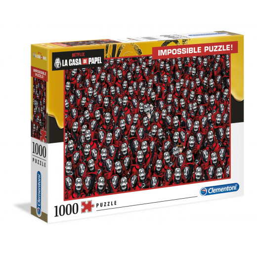 Clementoni Puzzle La Casa De Papel Series Design, 1000 Pieces