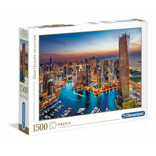 Clementoni Puzzle , High Quality Collection Dubai Marina  , 1500 Pieces