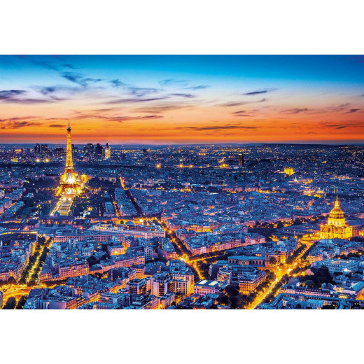 لعبة الأحجية مجموعة عالية الجودة , إطلالة باريس 1500 قطعة من كليمنتوني