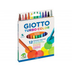 Giotto Fiber Pens, 12 Pieces