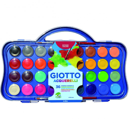 Giotto Water Color, 36 Colors