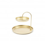 Umbra poise design accessory organizer, brass color