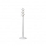 Umbra flapper coat hanger, white color