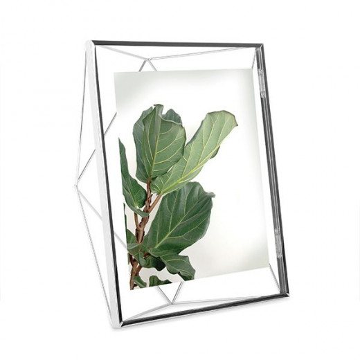 Umbra square photo frame, silver 8*10 cm