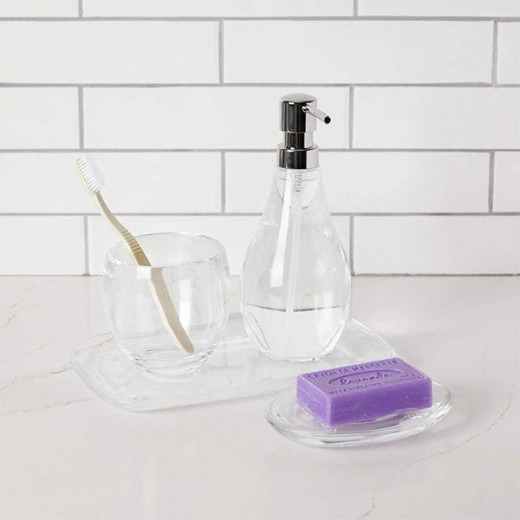 Umbra liquid soap dispenser, clear color, 280 ml