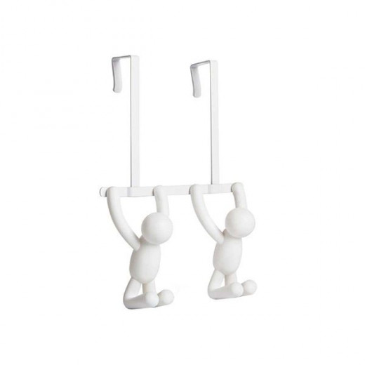 Umbra buddy double over the door hook, white color