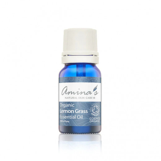 Amina's Organic Lemongrass Grass Essential Oil,10ml