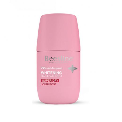 Beesline Roll On Super Dry Deodorant, Jouri Rose Flavor, 50 Ml