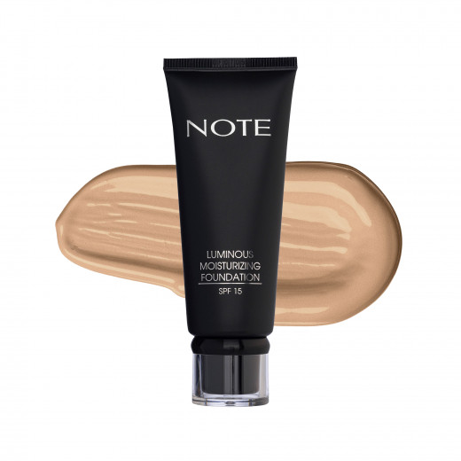  Note Cosmetique Luminous Moisturizing Foundation, 07 Apricot