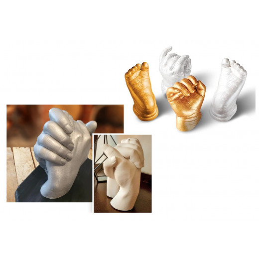 Baby Casting Family Hand And Foot Print Deluxe Casting Kit