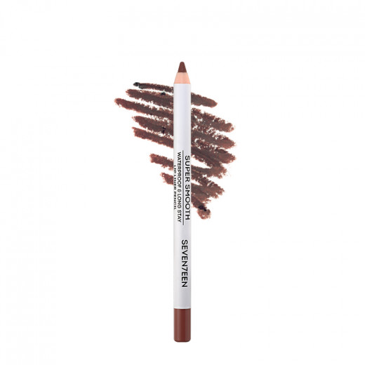 Seventeen Super Smooth Waterproof Lip Liner, Shade Number 03