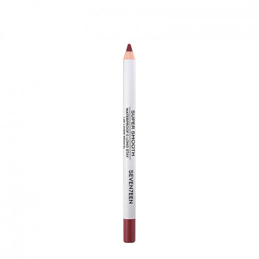 Seventeen Super Smooth Waterproof Lip Liner, Shade Number 07