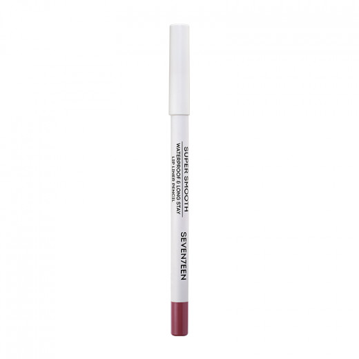 Seventeen Super Smooth Waterproof Lip Liner, Shade Number 08