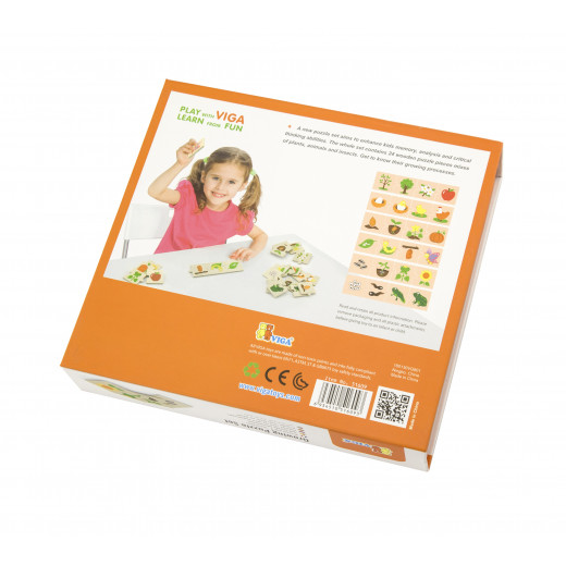 Viga Growing Puzzle Set