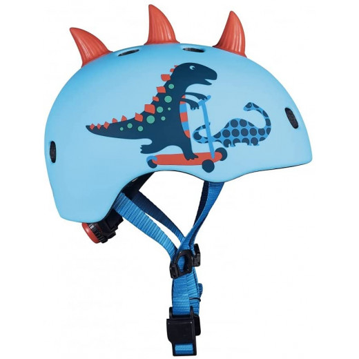 Micro Children's Helmet 3D Scootersaurus, Size Medium