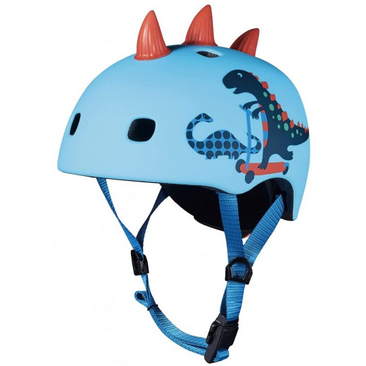 Micro Children's Helmet 3D Scootersaurus, Size Small