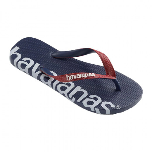 Havaianas Top Logo Mania Hightech Flip Flop, Navy Blue Color, Size 35/36