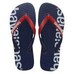 Havaianas Top Logo Mania Hightech Flip Flop, Navy Blue Color, Size 37/38