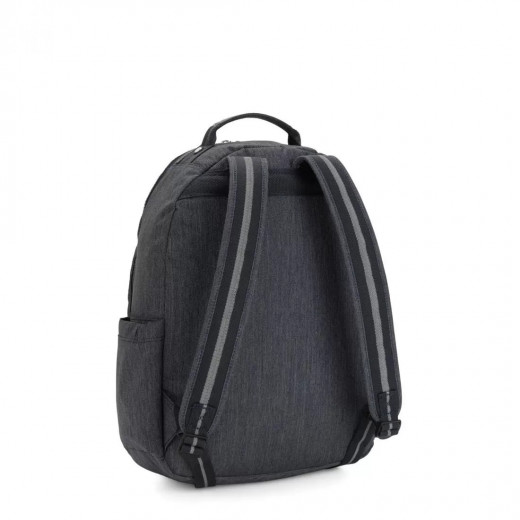 Kiplng Seoul Backpack Marine, Navy Blue Color